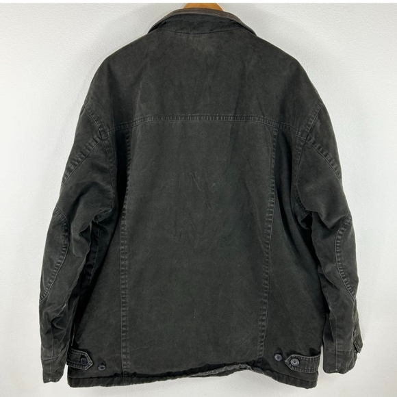 Aberdeen Vintage Oil Rubbed Farmhouse Barn Work Jacket. SIZE L - Picture 6 of 10